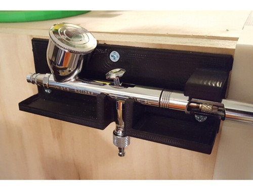 Airbrush wall mount - airbrush,