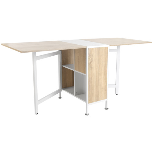 Homcom folding table computer - folding,