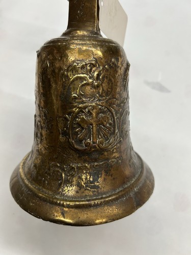 Vintage bronze mission bell - bronze,