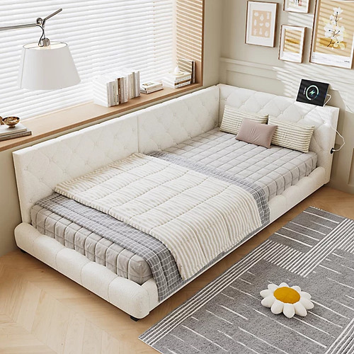 3ft single upholstered - day, bed