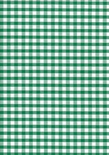 Gingham Polycotton Fabric 1/4"