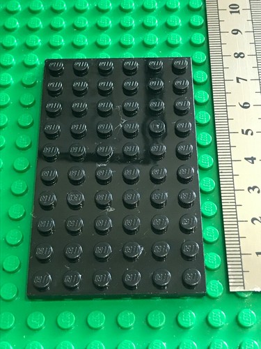 Lego large baseplate black - baseplate,