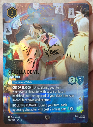 Disney lorcana cruella - lorcana,