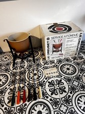 Le Creuset Vintage Fondue Set