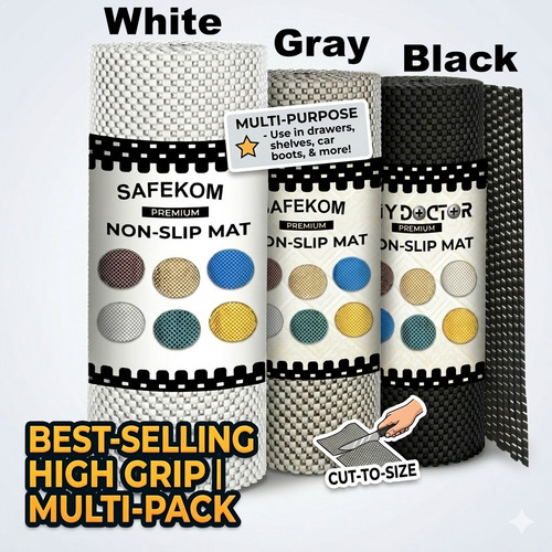 Non slip mat roll grip - non,