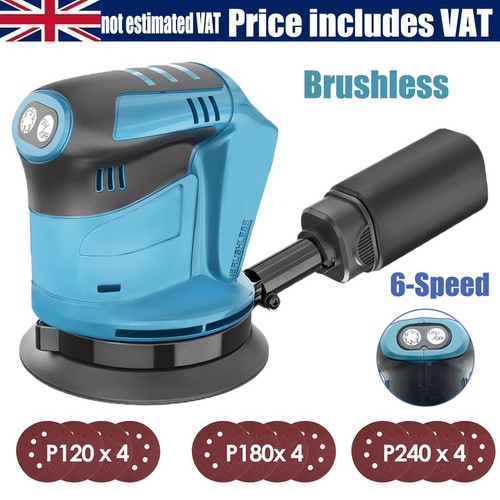 Cordless orbital sander - sander, random