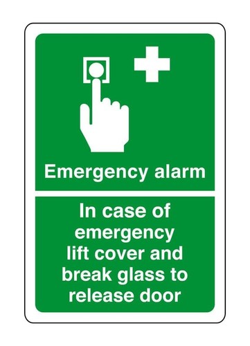 Emergency alarm case of - emergency,