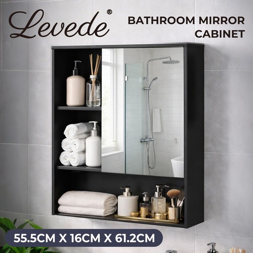 Levede bathroom mirror - bathroom,