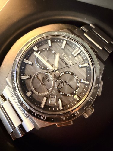 Seiko astron dual time solar - seiko,