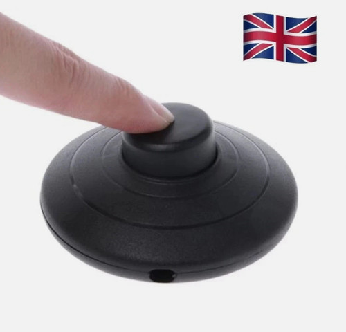 Foot pedal push - switch, inline