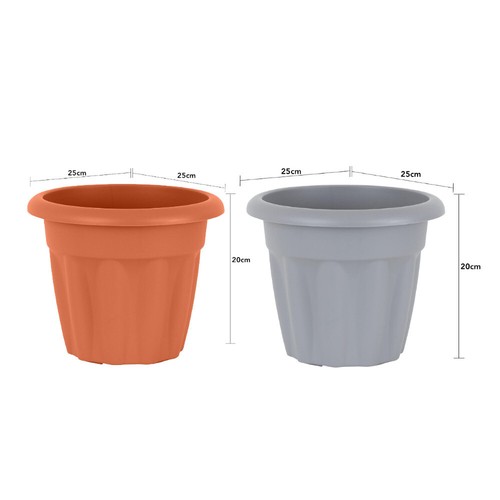 25cm round garden - 25cm,