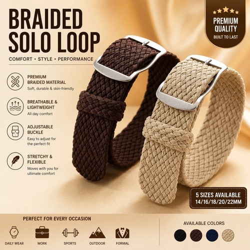 Nylon watch strap perlon - nylon,