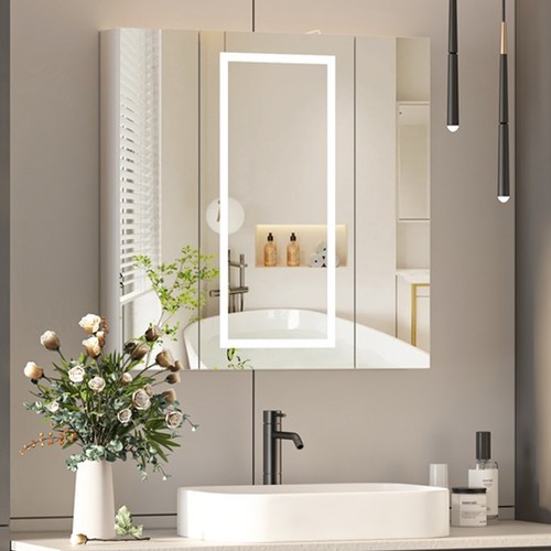Led bathroom mirror cabinet - led,