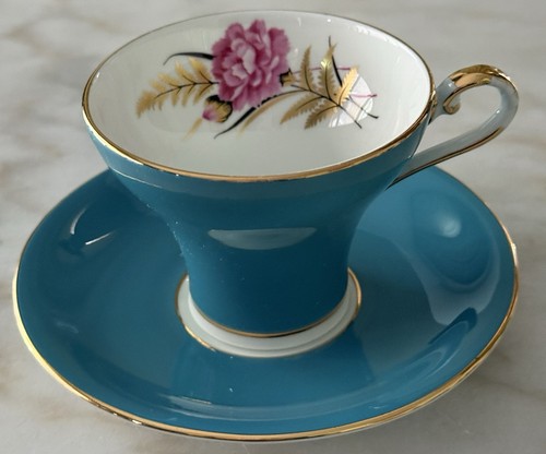 Vintage aynsley turquoise teal - turquoise,