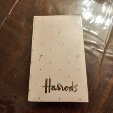 Vintage Harrods Notebook  13x8 Cm Sealed