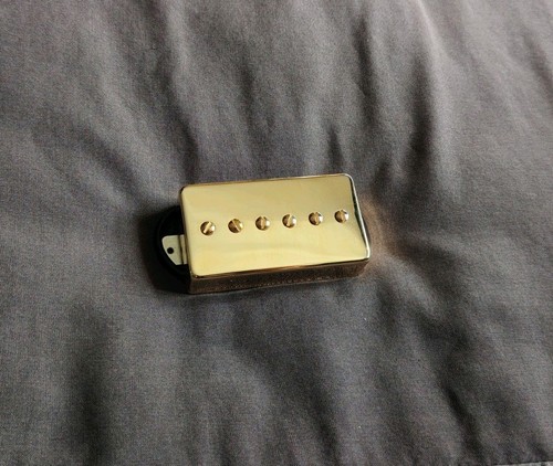 Gold humbucker sized alnico - sized,