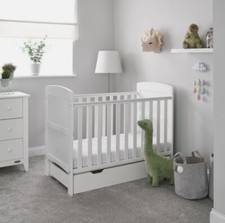 Tutti Bambini Rio 2 Piece Nursery Furniture Set - White 