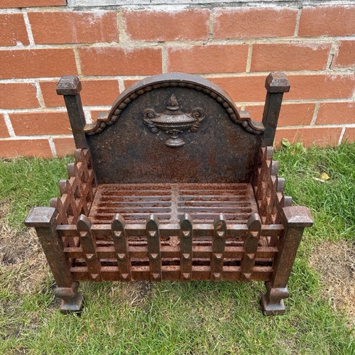 Victorian cast iron fire - victorian,
