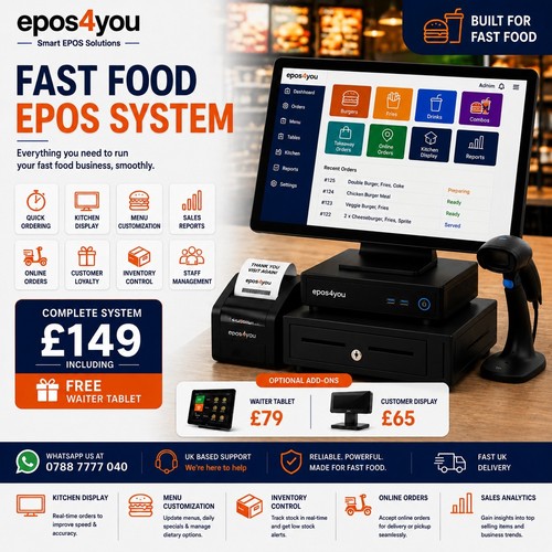 Fast food epos - food, system