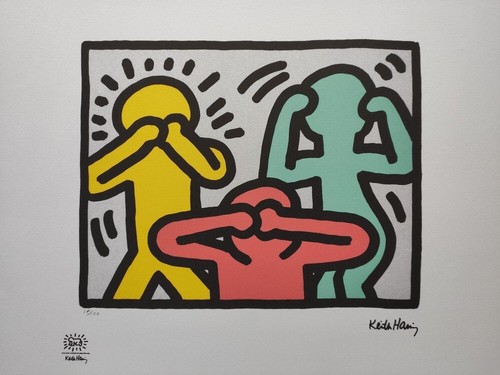 Keith haring signed look - keith,