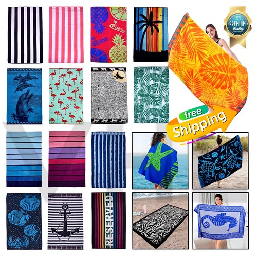 Large beach towel jumbo - large,