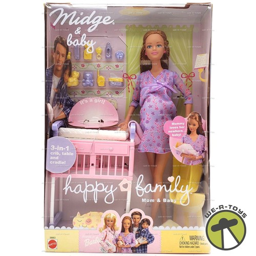 Barbie happy family midge - barbie, &