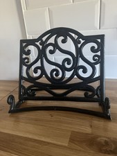 Vintage Cast Iron Black Book