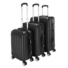 3-piece luggage set (20+24+28 inches) ABS lightweight rotating wheels TSA lock