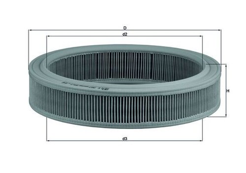 Knecht 202 air filter for - lx,
