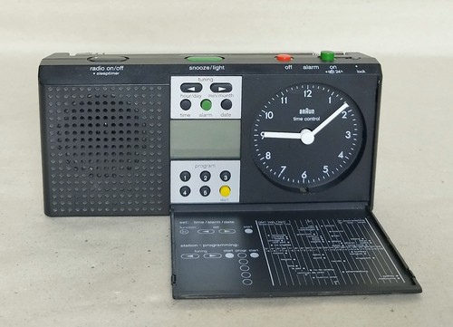 Braun alarm clock radio type - clock,