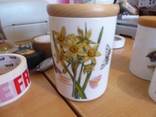 Portmeirion Botanic Garden medium  storage jar expensive