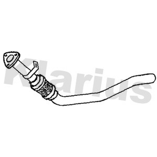 Front exhaust pipe for - pipe, audi