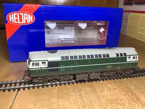 Heljan 2665 green class - heljan,
