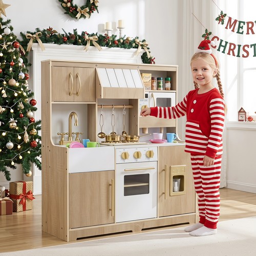 Wooden play kitchen for - wooden,