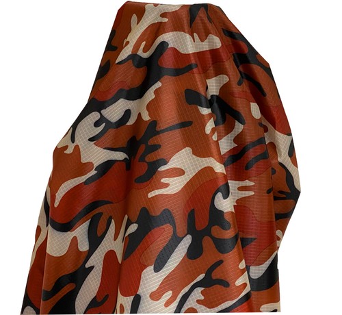 Camo ripstop waterproof - waterproof, fabric