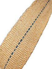 Green Stripe Webbing Jute