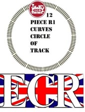 12 x LGB 1100  R1 Curves G Scale 45mm Garden Railway Train Brass Track Radius