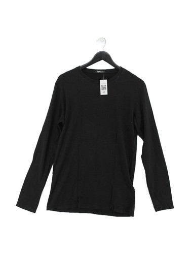 Replay men shirt l black - replay,