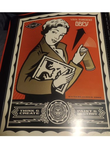 Obey giant shepard fairey - shepard, stay