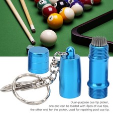1X Snooker Pool Tip Pricking Pin Grinding Repairing Billiard Tool Kit|