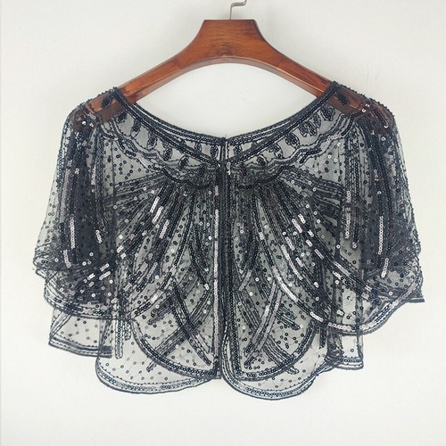 Sequins shawl wraps vintage - shawl,