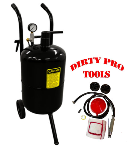 Portable sand blaster - sand, 76