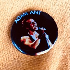 Adam Ant Repro 25mm Pin Badge