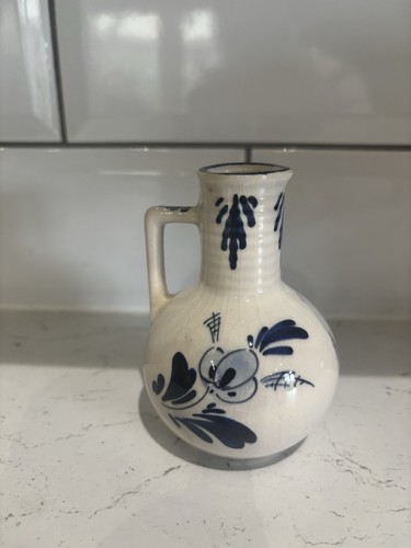 Small vintage blue delft - small, jug
