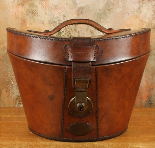 Antique top hat case - antique,