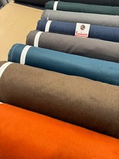 melton WOOL FABRIC  150CM WIDE COATS JACKET DRESS UPHOLSTERY MATERIAL INTERIORS