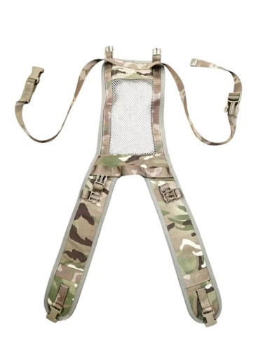 British army webbing yoke - british,