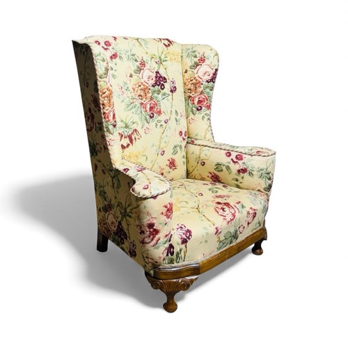 Antique walnut armchair - walnut,