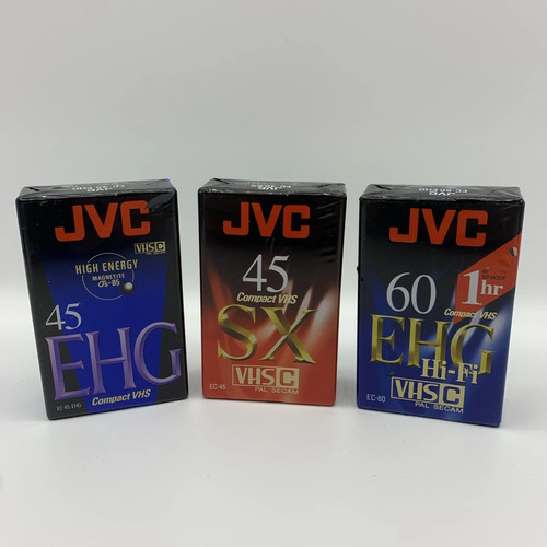 Jvc vhs camcorder video - 3x, vhs-c