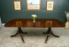 Solid Mahogany D End Dining